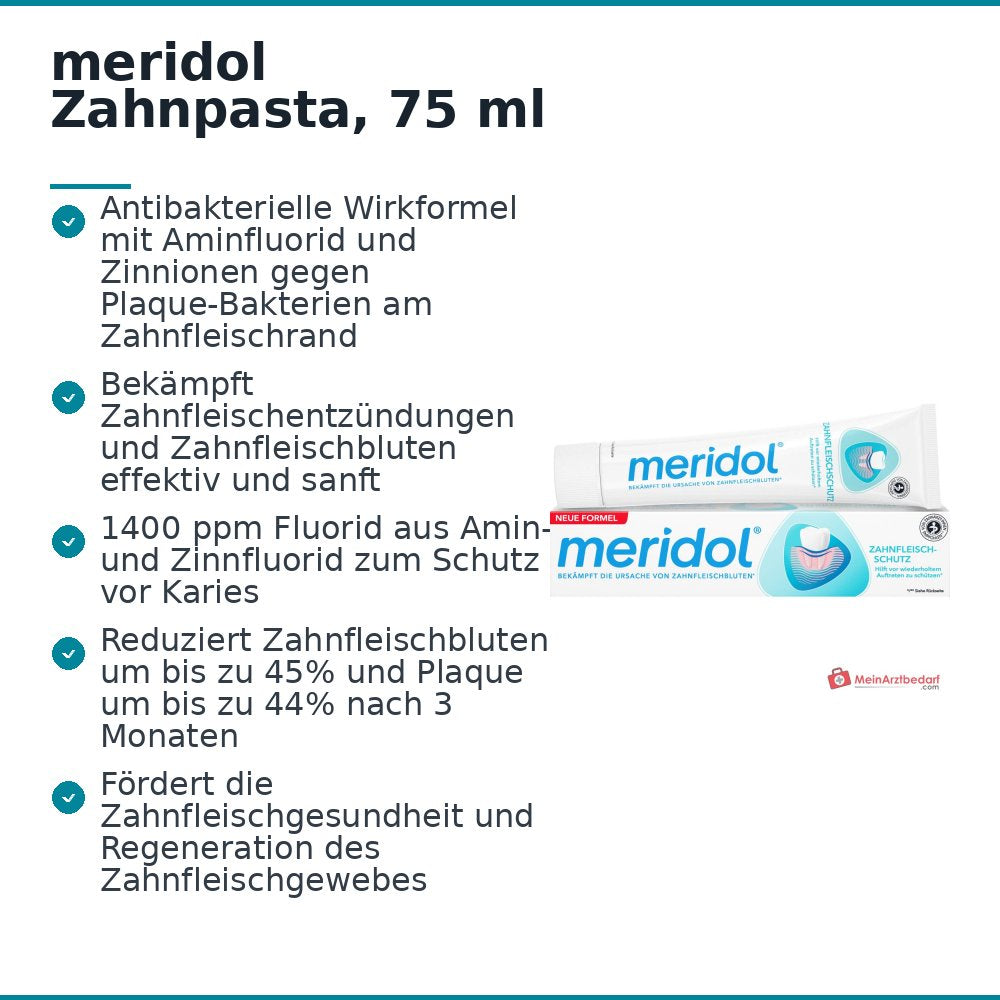meridol Zahnpasta, 75 ml