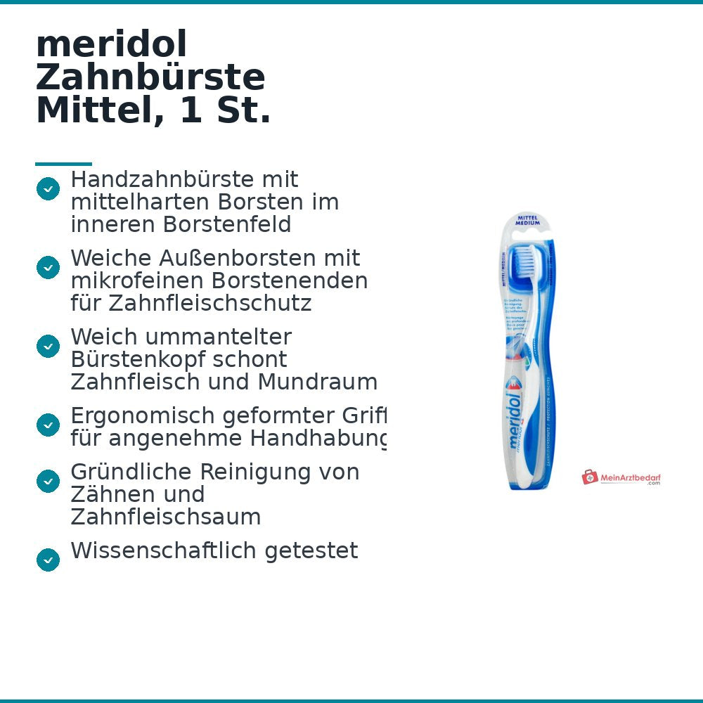 meridol Zahnbürste Mittel, 1 St.