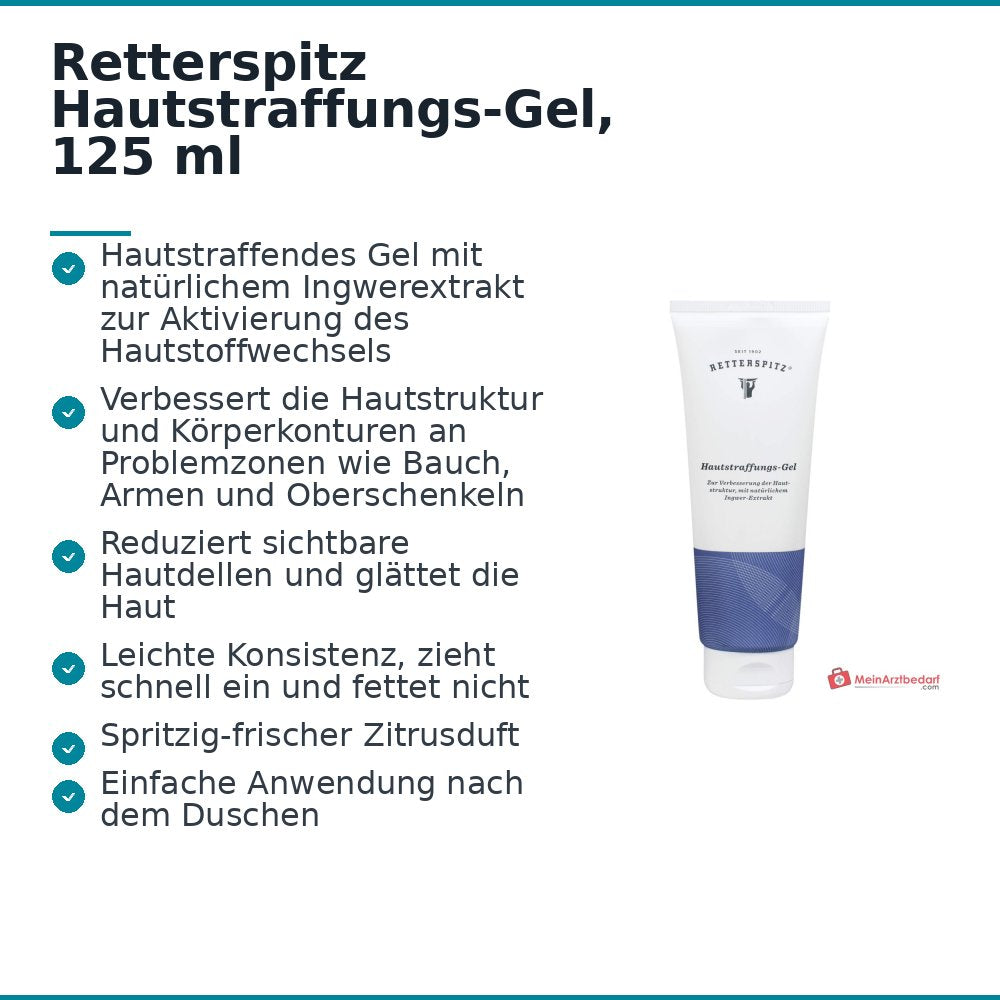 Retterspitz Hautstraffungs-Gel, 125 ml.