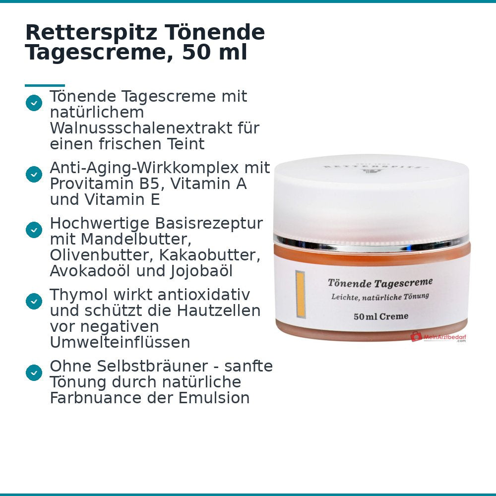 Retterspitz Tönende Tagescreme, 50 ml.