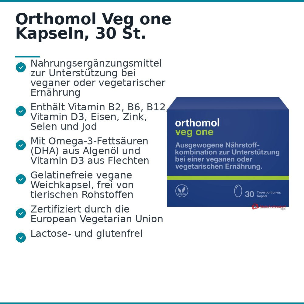 Orthomol Veg one Kapseln, 30 St..