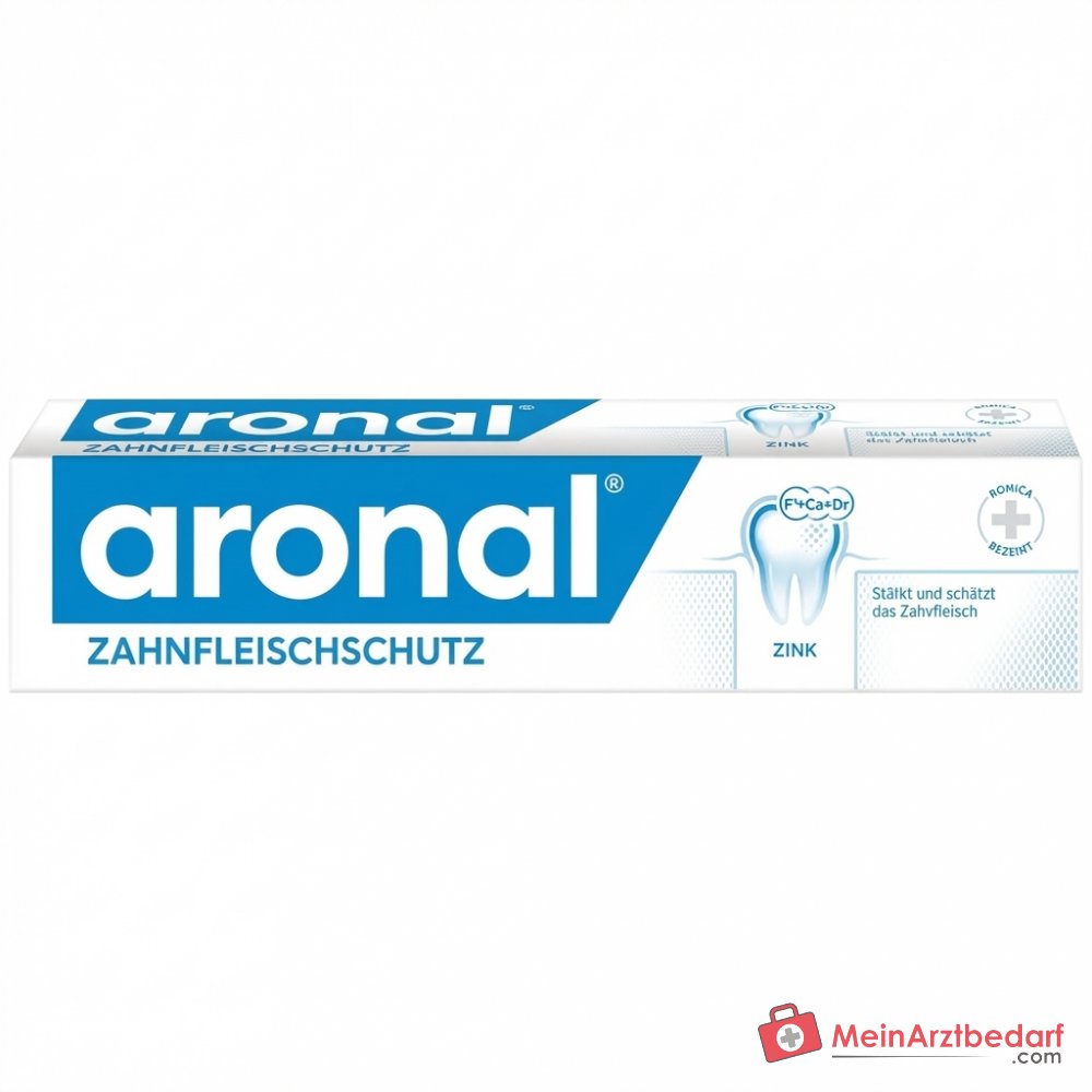 aronal Zahnfleischschutz Zahnpasta mit Zink, 75 ml.