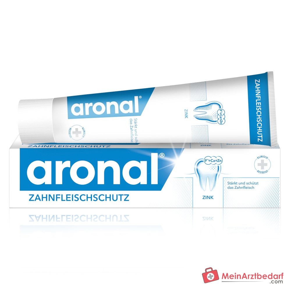 aronal Zahnfleischschutz Zahnpasta mit Zink, 75 ml.