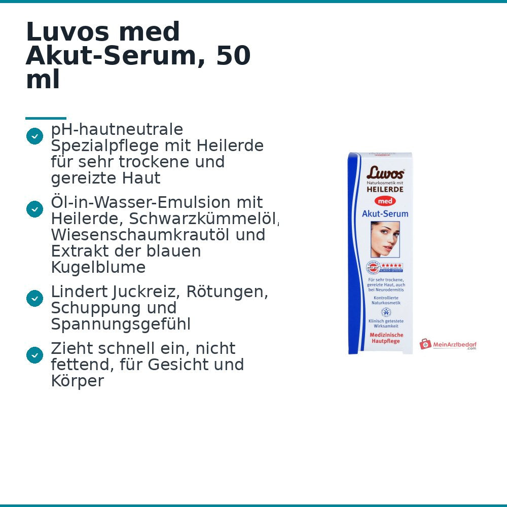 Luvos med Akut-Serum, 50 ml.