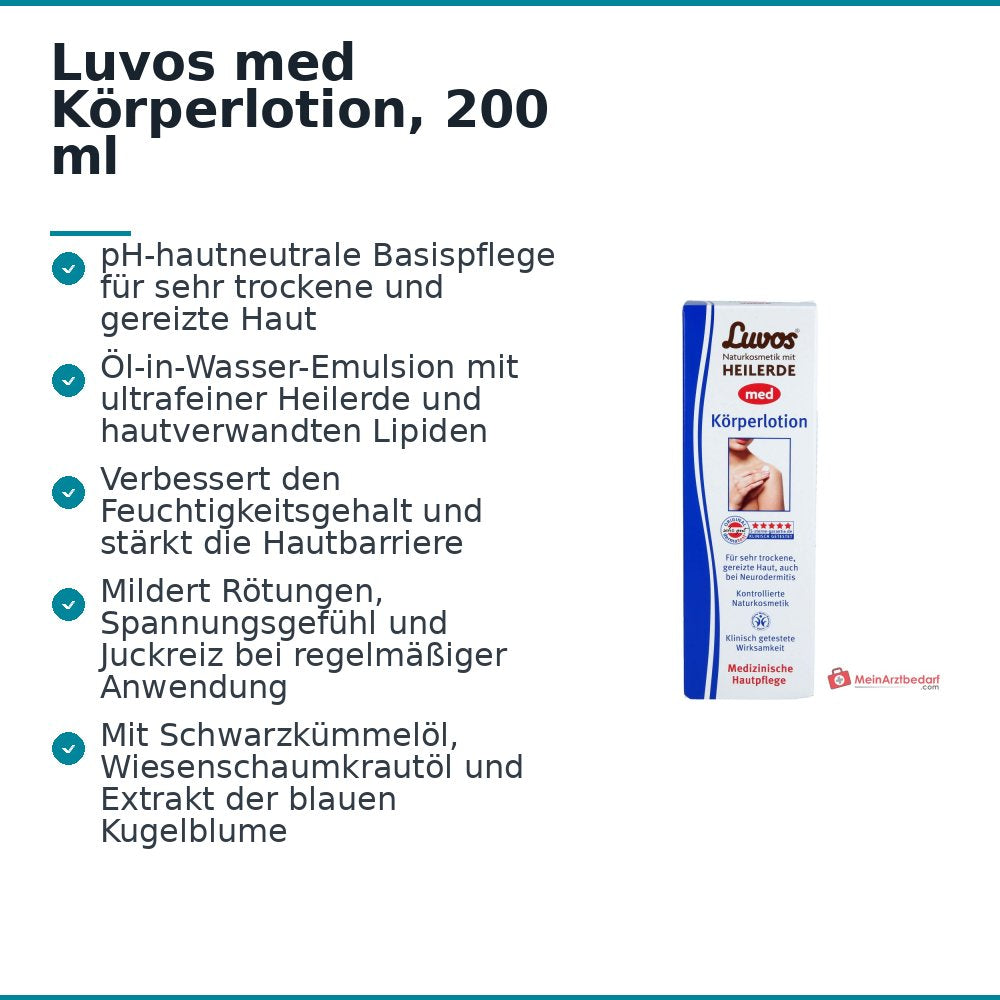 Luvos med Körperlotion, 200 ml.