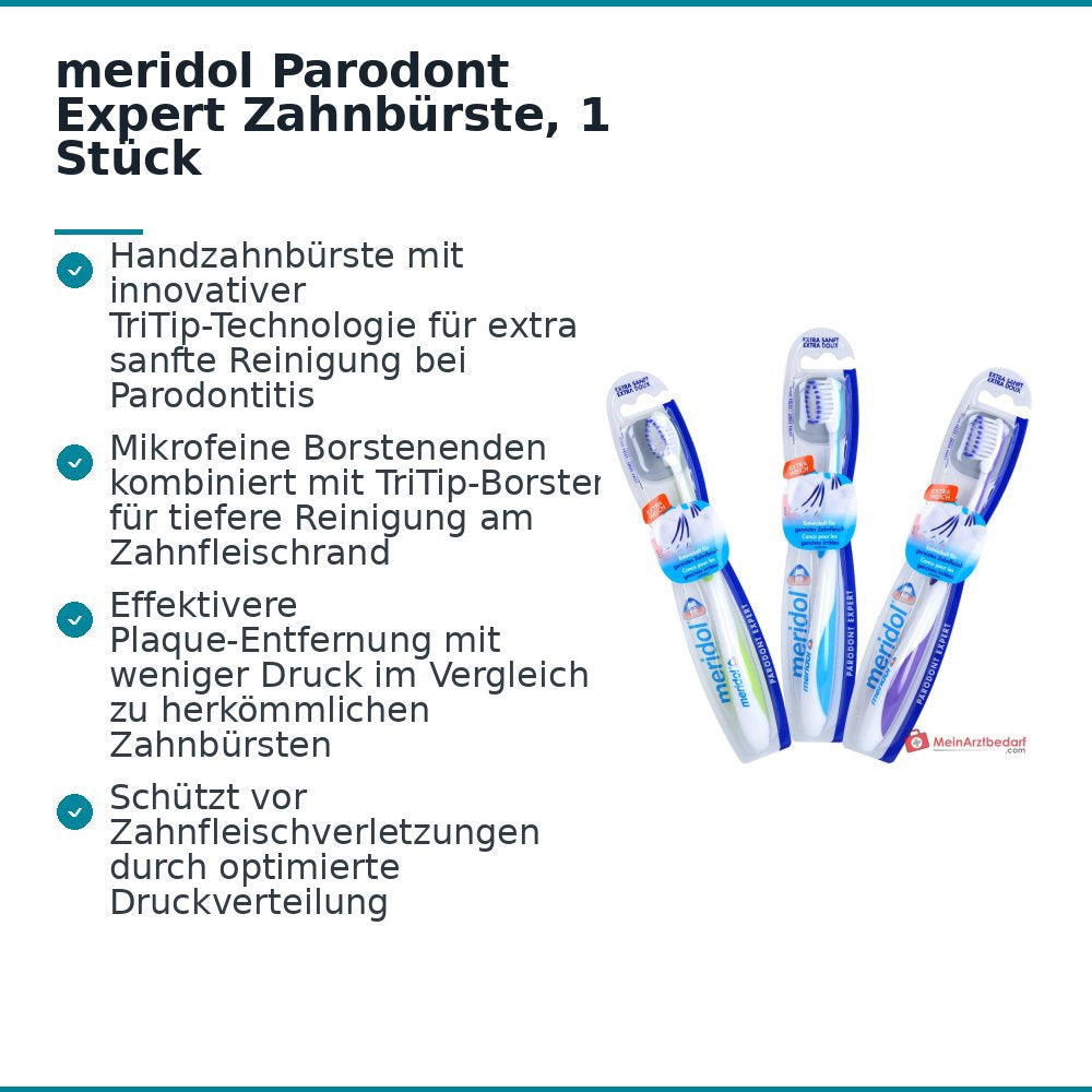 meridol Parodont Expert Zahnbürste, 1 Stück