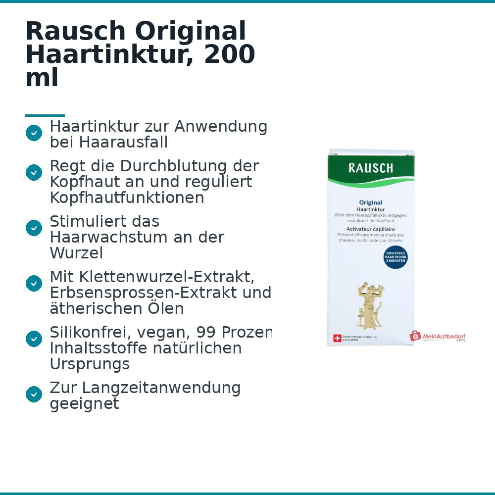 Rausch Original Haartinktur, 200 ml.