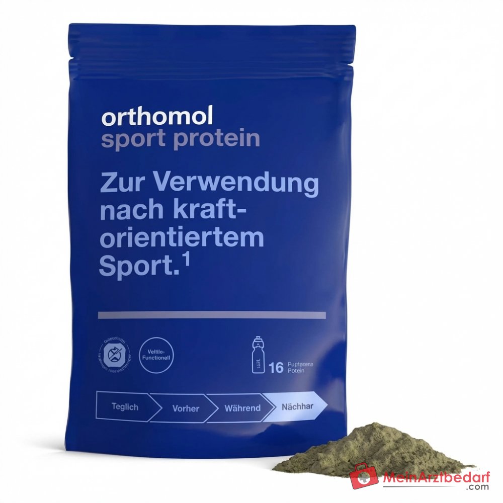 Orthomol Sport Protein Pulver Vanille, 640 g.