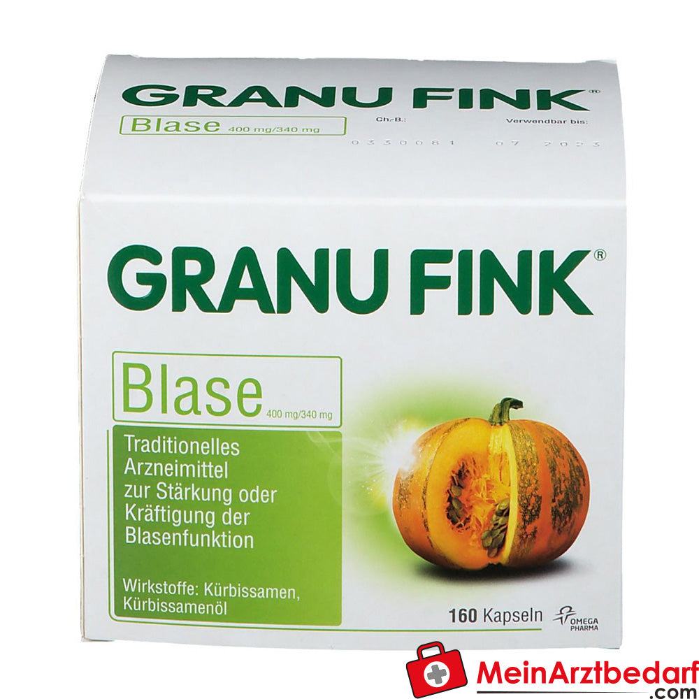 Granu Fink Blase Pompoenzaad / Pompoenzaadolie Harde Capsules, 100 st.