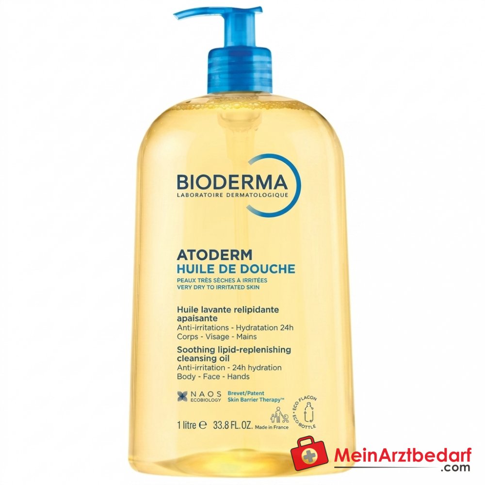 Bioderma Atoderm Huile de douche Duschöl, 1.000 ml.