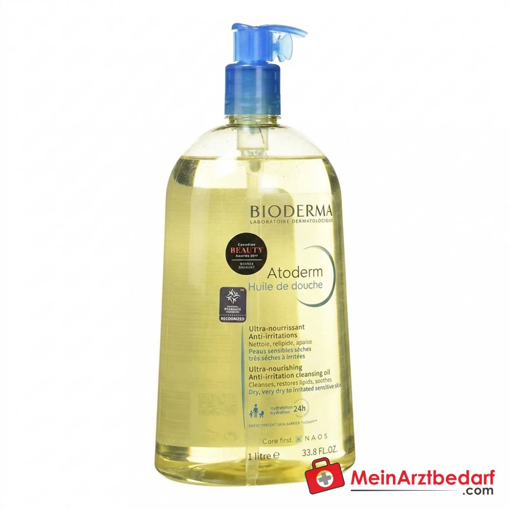 Bioderma Atoderm Huile de douche Duschöl, 1.000 ml.