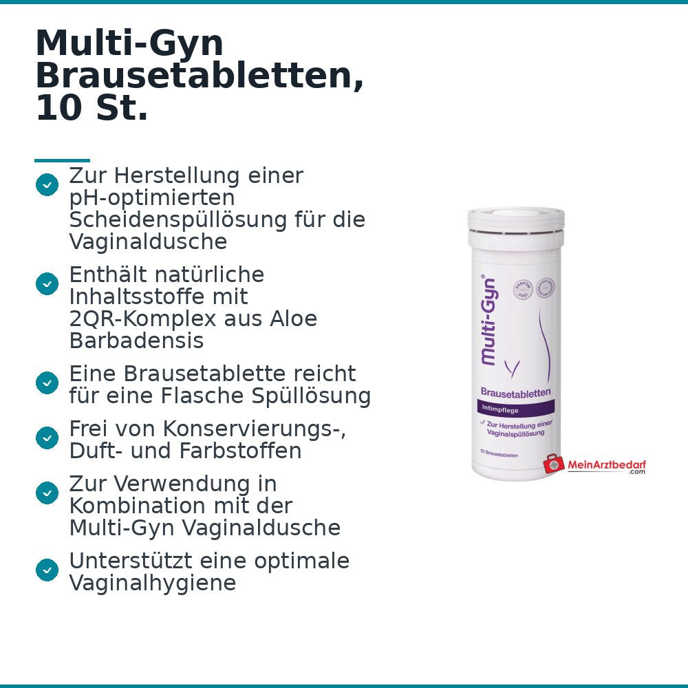 Multi-Gyn Brausetabletten, 10 St..