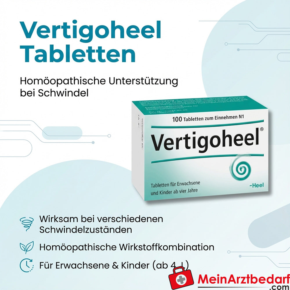 Heel Vertigoheel Comprimidos Anamirta cocculus D4 210 mg