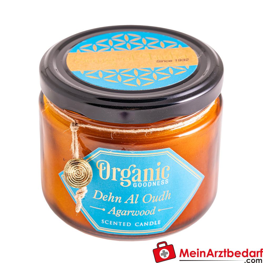 Berk Organic Sojawachskerze mit Deckel.