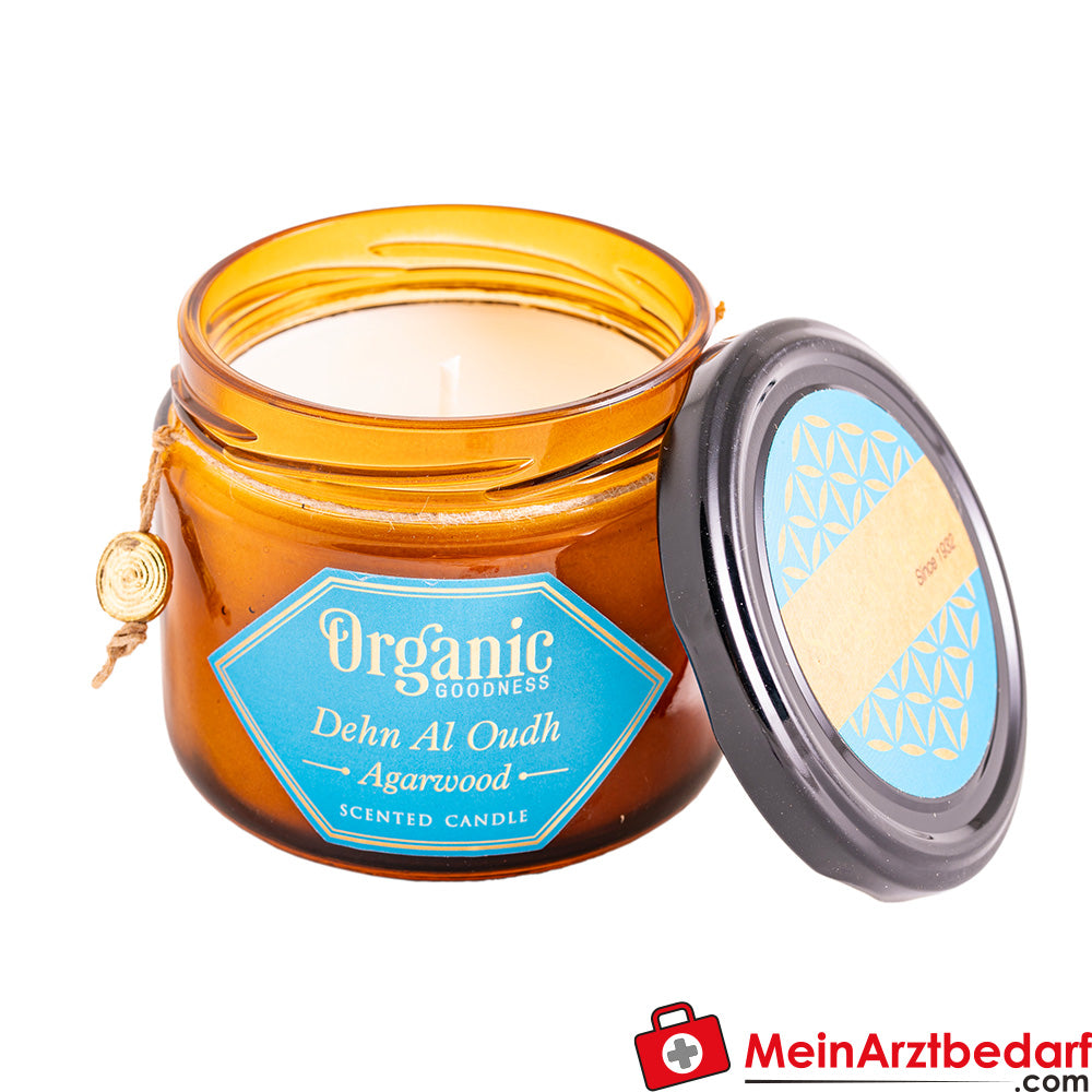 Berk Organic Sojawachskerze mit Deckel.