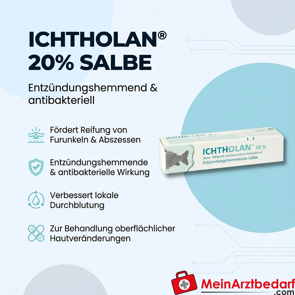 Ichtolan 20% maść bituminosulfonian amonu