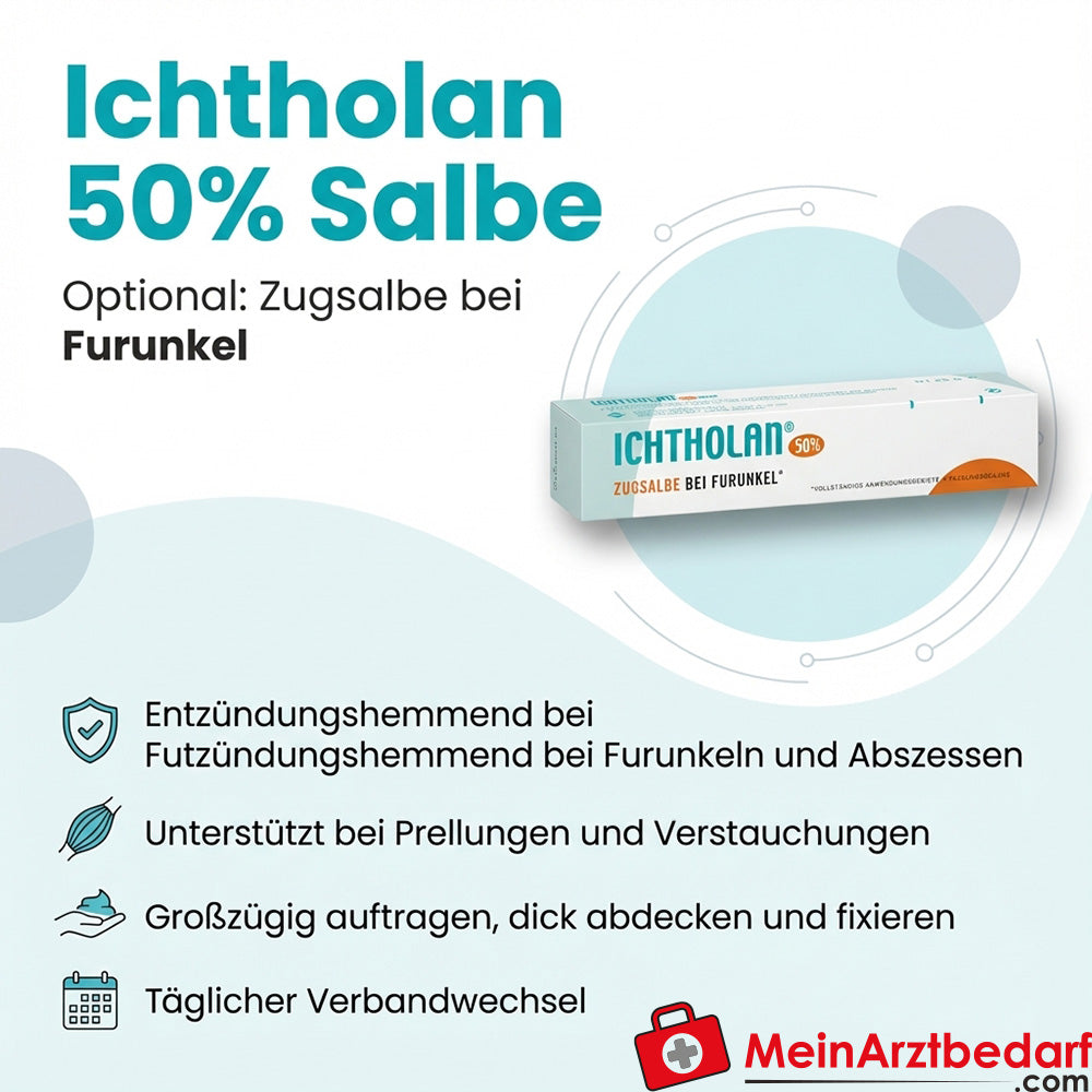 Ichtholan 50% Salbe Ammoniumbituminosulfonat 500 mg/g
