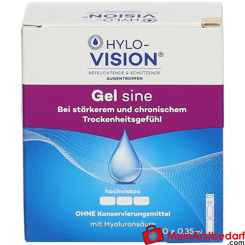 HYLO-VISION® Gel sine, 7ml.