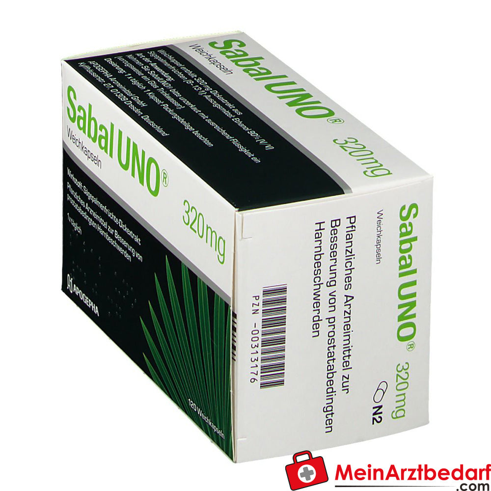 SabalUNO® 320mg Weichkapseln 120 St.