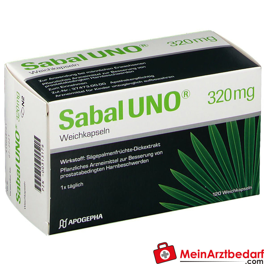 SabalUNO® 320mg Weichkapseln 120 St.