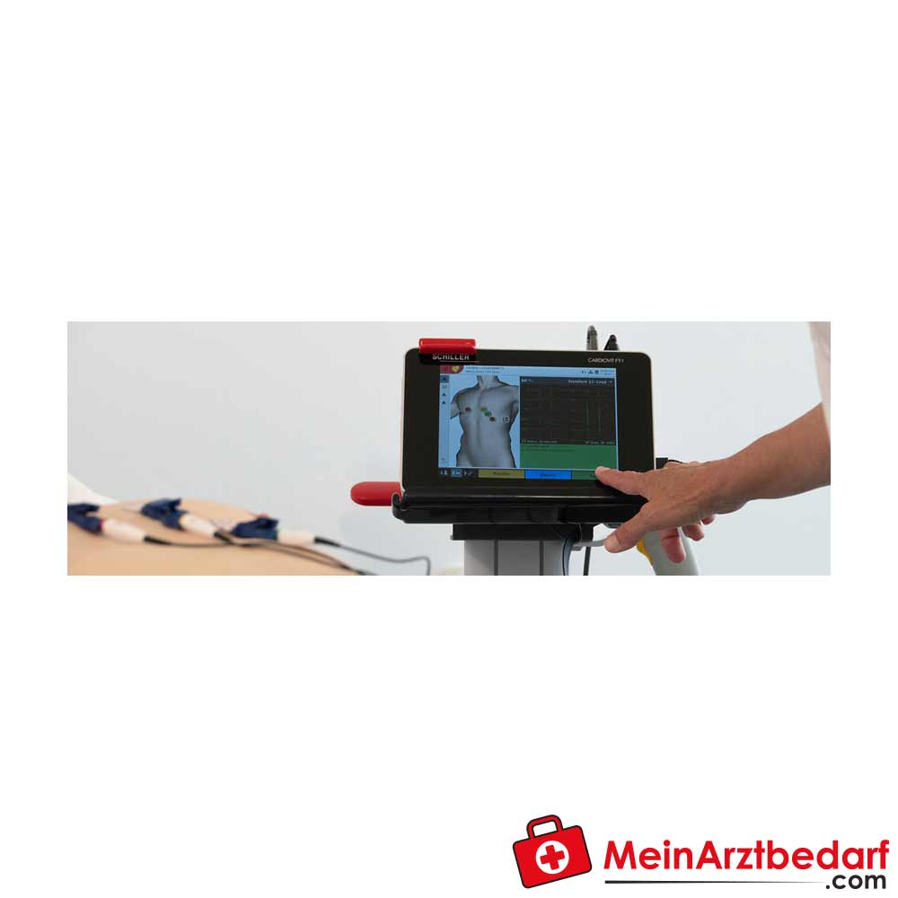 Schiller CARDIOVIT FT-1 EKG-Gerät.