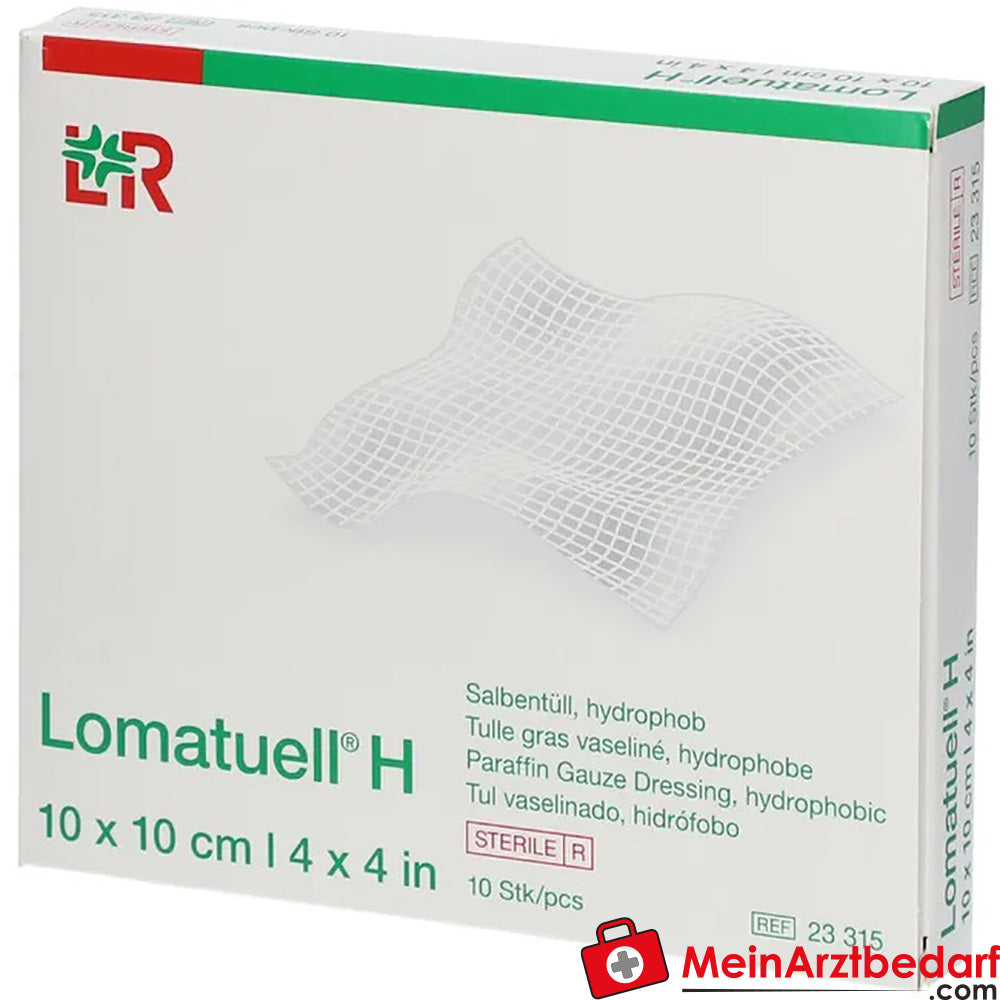 Lomatuell® H 10 cm x 10 cm steril, 10 St..
