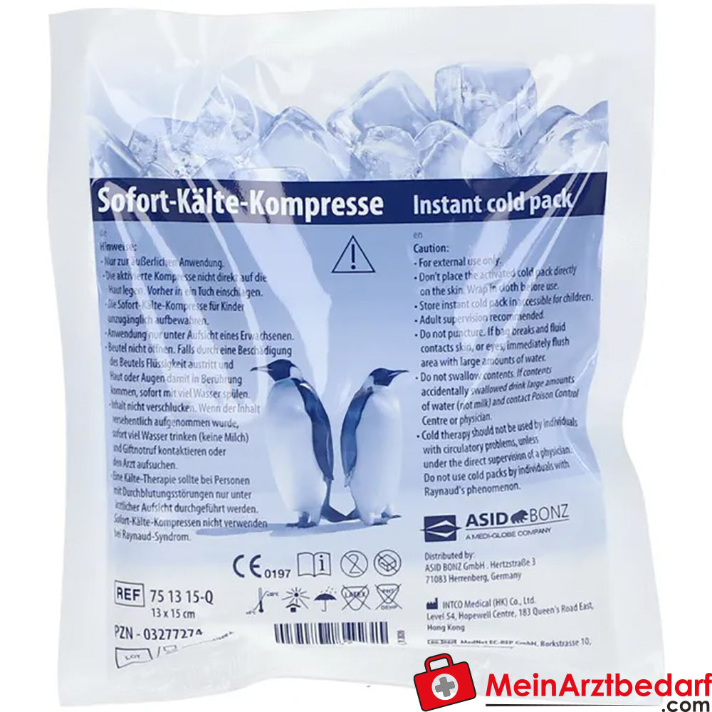 Sofort-Kälte-Kompresse 13 x 15 cm, 1 St..