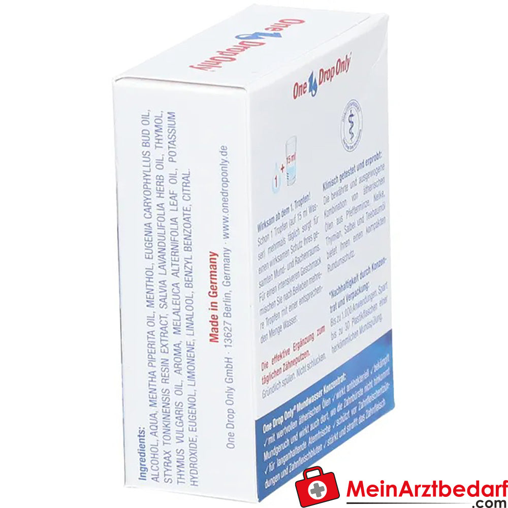 One Drop Only® Mundwasser Konzentrat, 50ml.