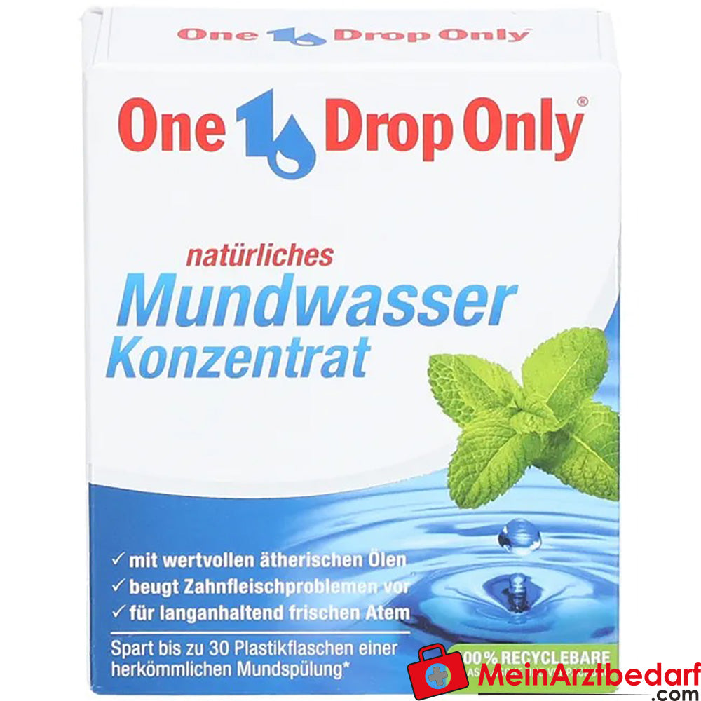 One Drop Only® Mundwasser Konzentrat, 50ml.