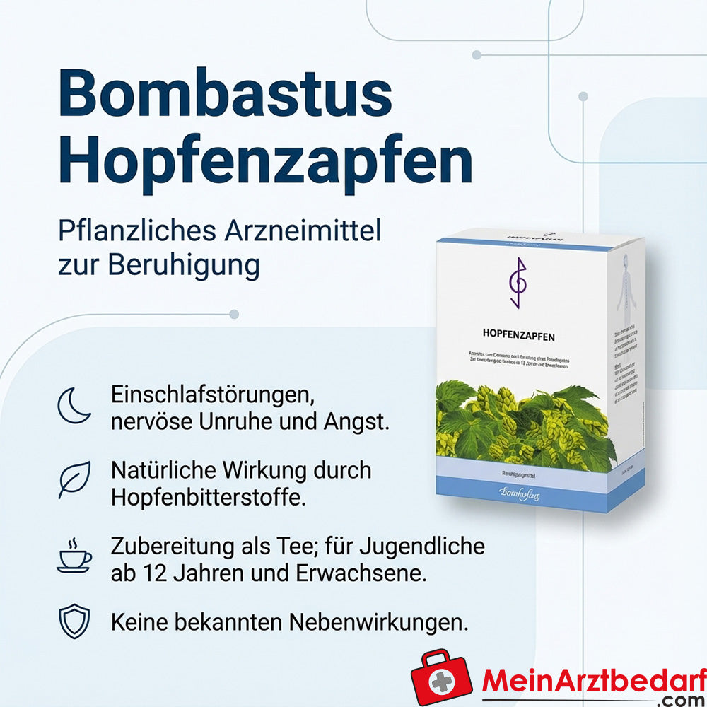 Herbata z szyszek chmielu Bombastus (kwiaty chmielu) do parzenia