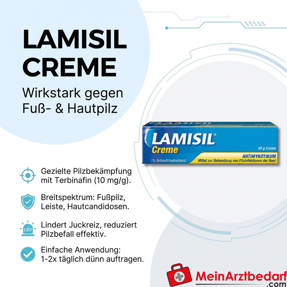 Lamisil crema Terbinafina clorhidrato 10 mg/g crema
