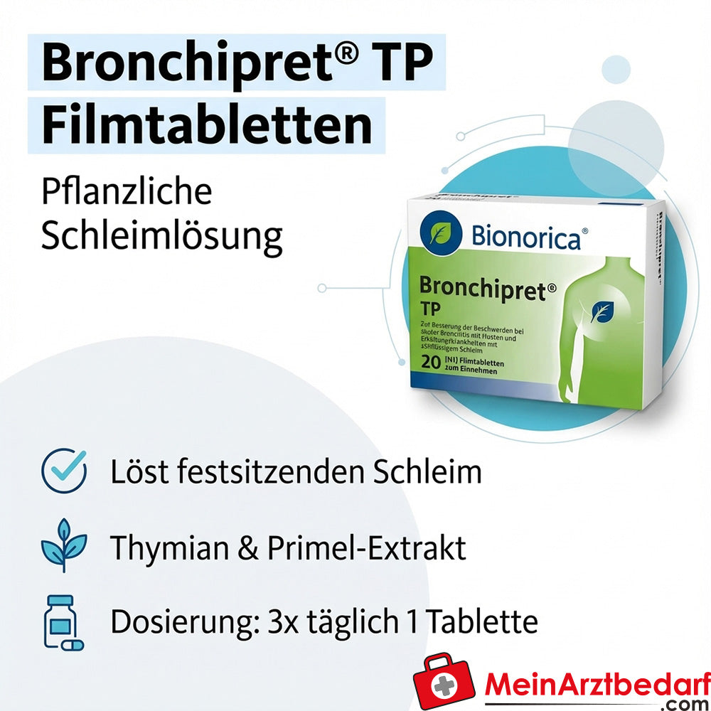 Bronchipret TP Comprimidos Tomillo y Prímula