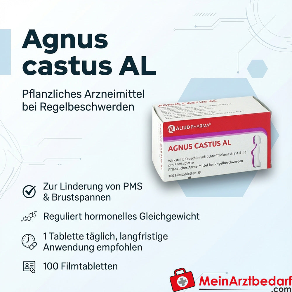 Agnus castus AL Extrait de poivre des moines en comprimés