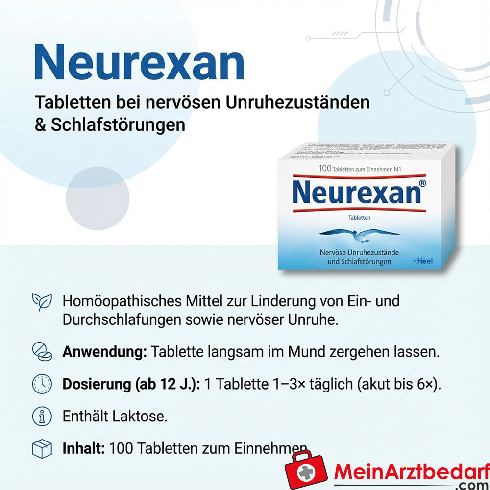 Neurexan tabletten homeopathisch geneesmiddel 50 stuks