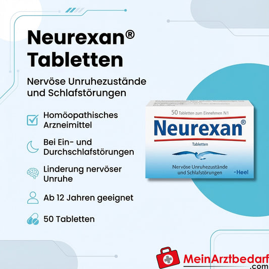 Neurexan tabletki lek homeopatyczny 50 sztuk