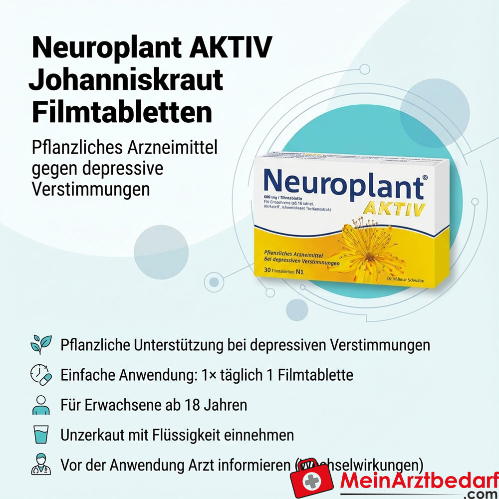Neuroplant AKTIV Erba di San Giovanni compresse rivestite con film