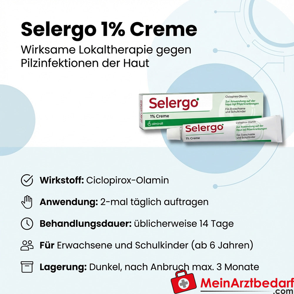 Selergo 1% Antimykotikum topische Lösung