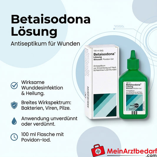 Betaisodona oplossing (povidon-jood) antiseptisch wonddesinfectiemiddel