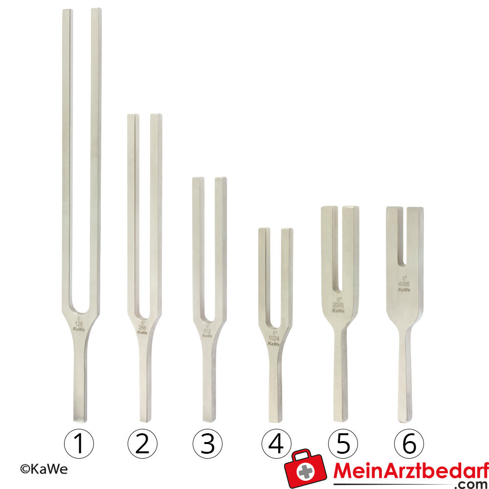KaWe Stimmgabel ohne Dämpfer, c1, 256 Hz.