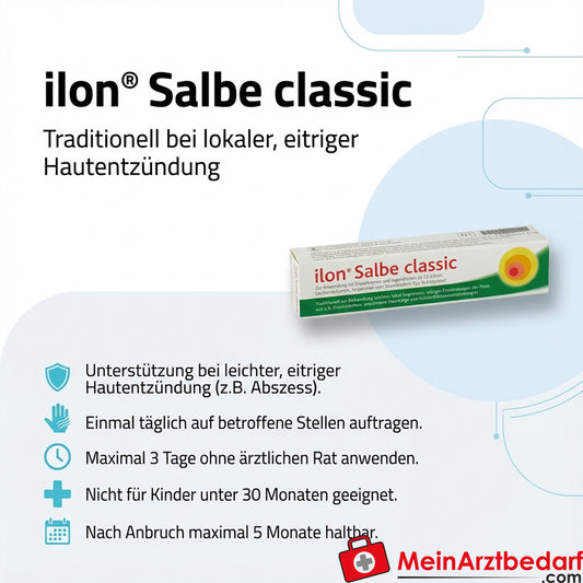 Ilon Unguento classico Unguento per infiammazioni cutanee purulente e localizzate