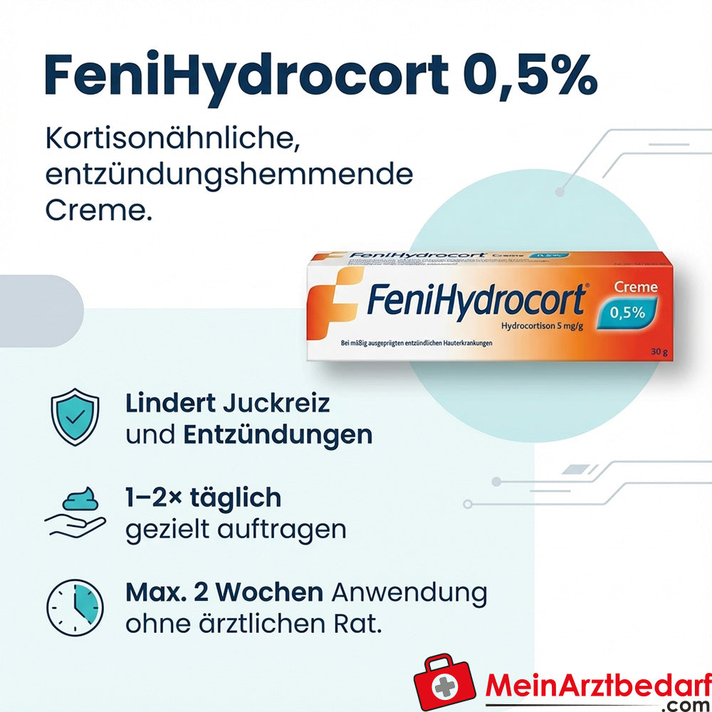 FeniHydrocort Hydrokortyzon 0,5% krem