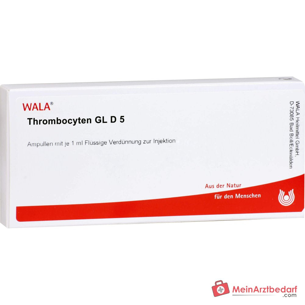 WALA Thrombocyten Gl D5 Thrombocyten equi Ampullen, 10 x 1 ml