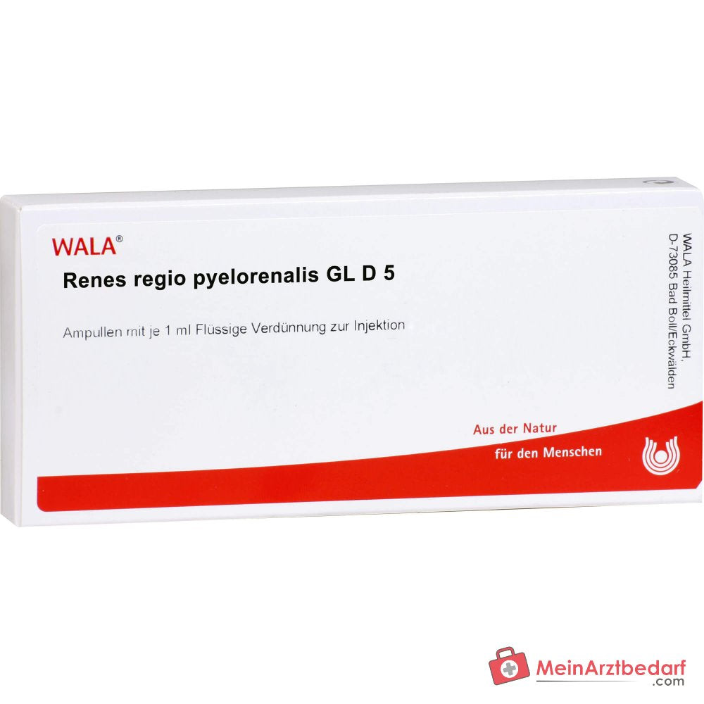 WALA Renes, regio pyelorenalis Gl D5 Ampullen, 10 Stück