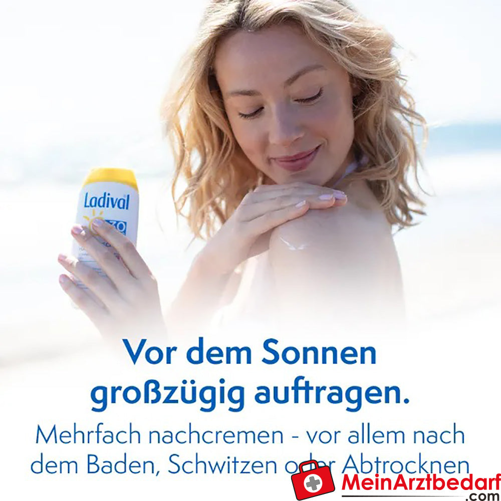 Ladival® Allergische Haut Sonnenschutz Gel LSF 20, 200ml.
