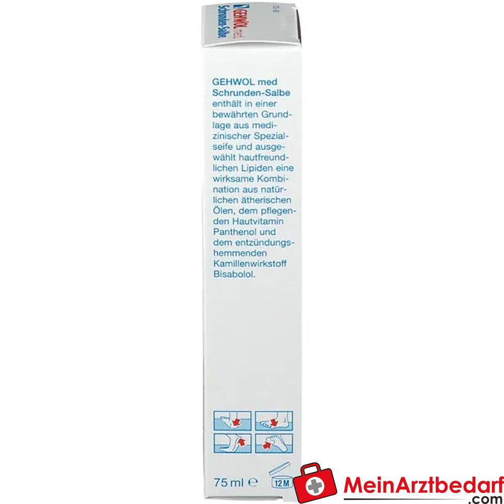 GEHWOL med® Schrunden-Salbe, 75ml.