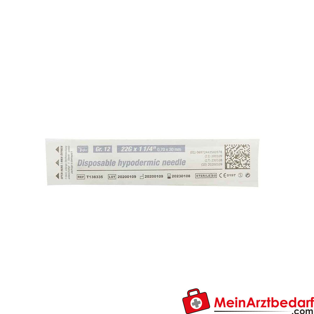 Teqler Einmal-Injektionskanülen, 100 Stück.