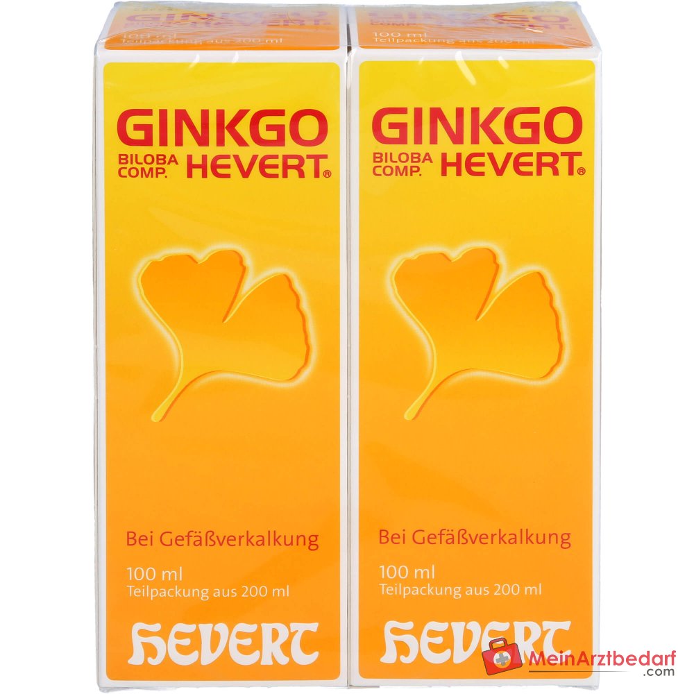Hevert Ginkgo biloba comp. Gotas, 200 ml