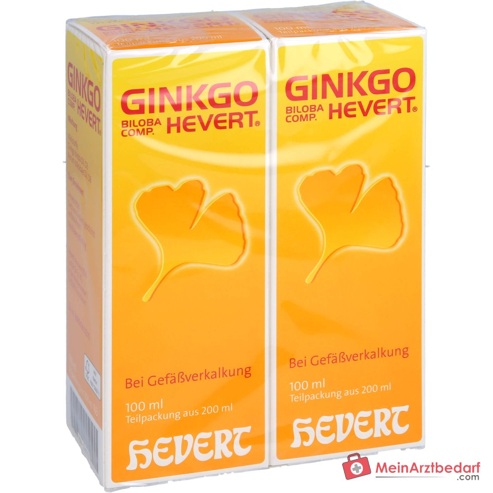 Hevert Ginkgo biloba comp. Gotas, 200 ml