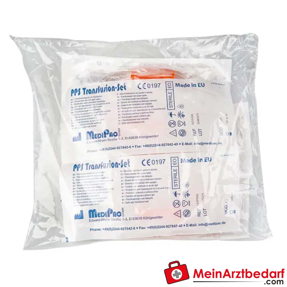 Servoprax PPS-Transfusionsset mit Luer-Lock, 10 St..