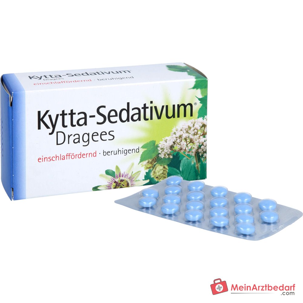 Kytta Sédative Dragées Valériane, Houblon, Fleur de la Passion, 100 pcs.